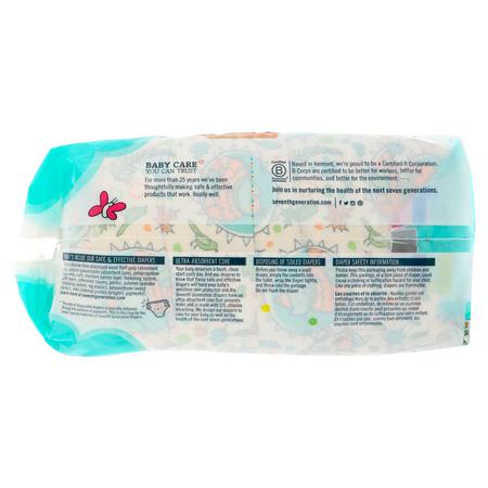 Seventh Generation Disposable Diapers - 一次性尿布, 尿布, 兒童