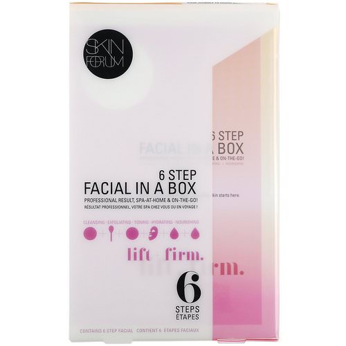 SFGlow, 6 Step Facial In A Box, Lift + Firm, 1 Set Review