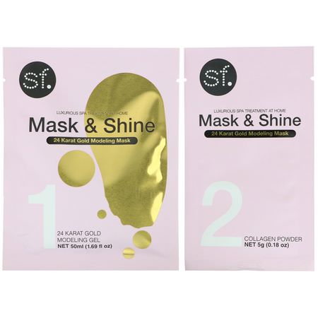 SFGlow Brightening Masks K-Beauty Face Masks Peels - K-Beauty面膜, 提亮面膜, 果皮, 面膜