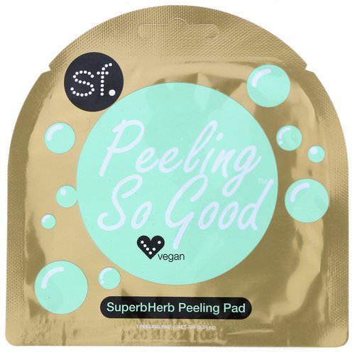 SFGlow, Peeling So Good, SuperbHerb Peeling Pad, 1 Pad, 7 ml (0.24 oz) Review