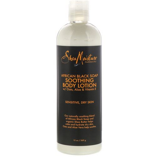SheaMoisture, African Black Soap, Soothing Body Lotion, 13 oz (369 g) Review