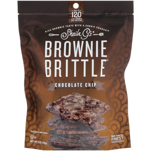 Sheila G's, Brownie Brittle, Chocolate Chip, 5 oz (142 g) Review