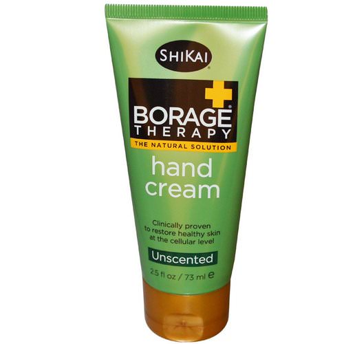 Shikai, Borage Therapy, Hand Cream, Aloe Vera Gel, Unscented, 2.5 fl oz (73 ml) Review