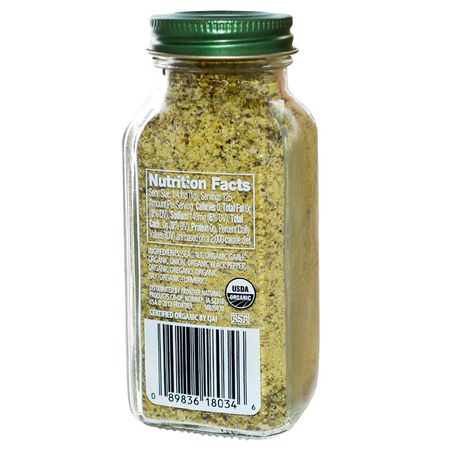 香料, 草藥: Simply Organic, Adobo Seasoning, 4.41 oz (125 g)