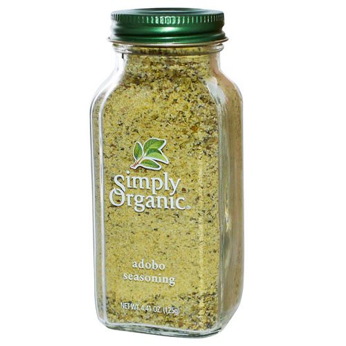 Simply Organic, Adobo Seasoning, 4.41 oz (125 g) Review