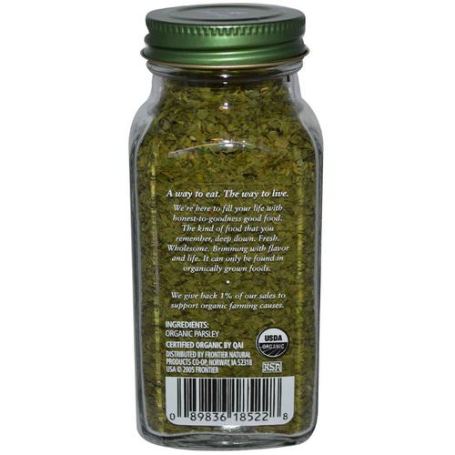 Simply Organic, Parsley, 0.26 oz (7 g) Review