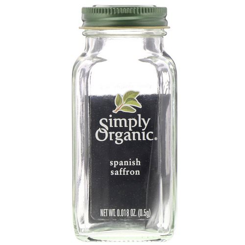 Simply Organic, Spanish Saffron, 0.018 oz (0.5 g) Review