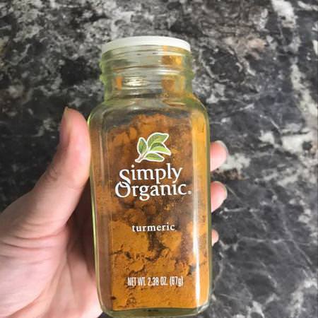 Simply Organic Turmeric Spices - 薑黃香料, 草藥