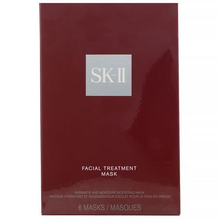 面膜, 口罩: SK-II, Facial Treatment Mask, 6 Masks