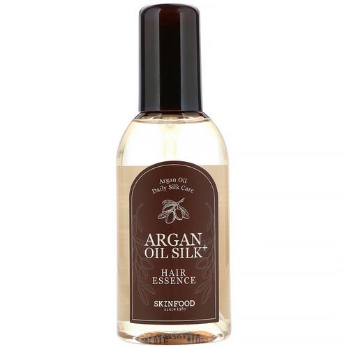 Skinfood, Argan Oil Silk Plus, Hair Essence, 3.38 fl oz (100 ml) Review