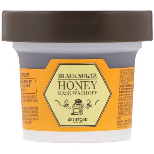 Skinfood, Black Sugar Honey Mask Wash Off, 3.5 oz (100 g) Review