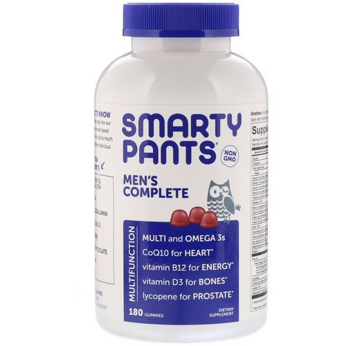 SmartyPants, Men's Complete, 180 Gummies Review