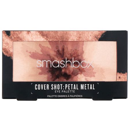 化妝禮品, 眼影: Smashbox, Cover Shot Eye Palette, Petal Metal, 0.21 oz (6.2 g)