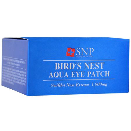 K美容面膜, 果皮: SNP, Bird's Nest Aqua Eye Patch, 60 Patches