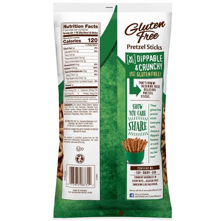 椒鹽脆餅, 小吃: Snyder's, Gluten Free Pretzel Sticks, 8 oz (226 g)