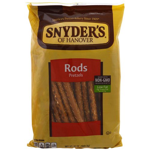 Snyder's, Pretzel Rods, 12 oz (340.2 g) Review