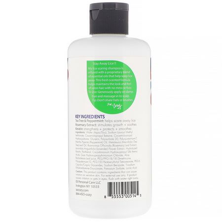 護髮素, 洗髮水: SoCozy, Kids, Boo! Lice Scaring Shampoo, 8 fl oz (237 ml)