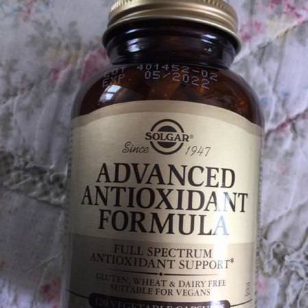 Solgar Antioxidant Formulas - 抗氧化劑, 抗氧化劑, 補品