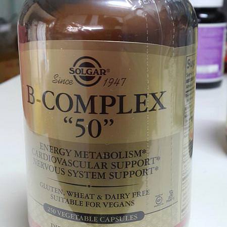 Solgar Vitamin B Complex - 維生素B複合物, 維生素B, 維生素, 補品