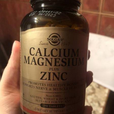 Solgar Calcium Magnesium Magnesium Formulas - 鎂, 鈣, 礦物質, 補品