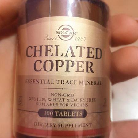 Solgar Copper Trace Minerals