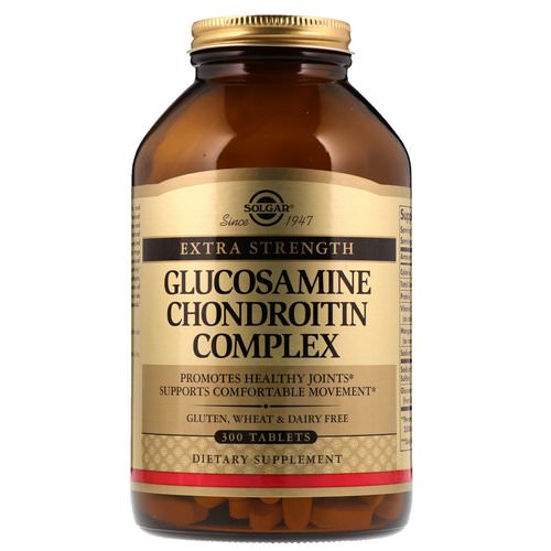 Solgar, Glucosamine Chondroitin Complex, Extra Strength, 300 Tablets Review