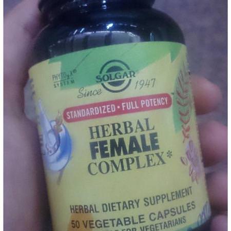 Solgar Women's Health Herbal Formulas - 草藥, 順勢療法, 草藥, 女性健康