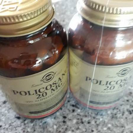 Solgar Policosanol - 多酚, 抗氧化劑, 補品