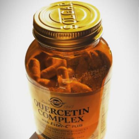 Solgar Quercetin - 槲皮素, 抗氧化劑, 補充劑