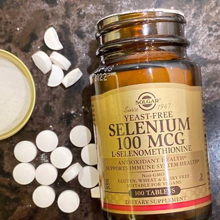 Solgar Selenium - 硒, 礦物質, 補品