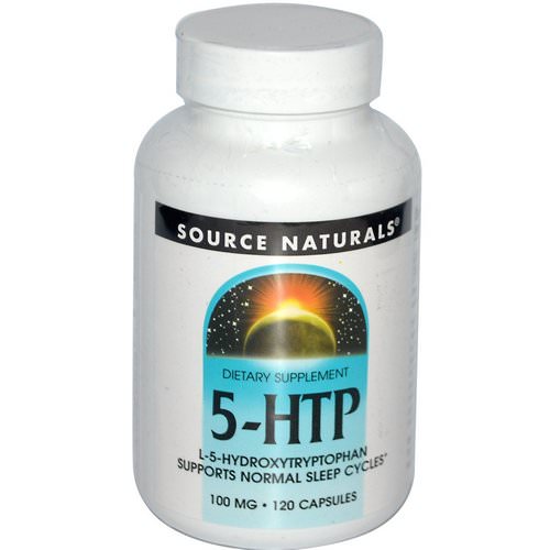 Source Naturals, 5-HTP, 100 mg, 120 Capsules Review