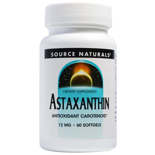 Source Naturals, Astaxanthin, 12 mg, 60 Softgels Review
