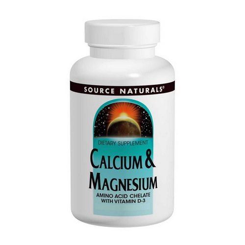 Source Naturals, Calcium & Magnesium, 300 mg, 250 Tablets Review