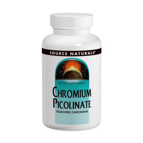 Source Naturals, Chromium Picolinate, 200 mcg, 240 Tablets Review
