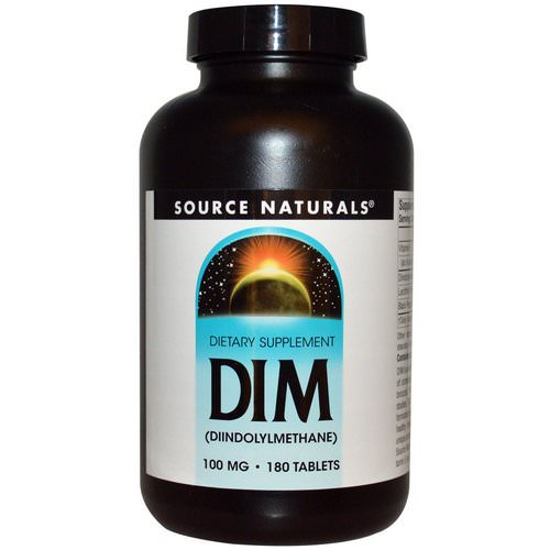 Source Naturals, DIM (Diindolylmethane), 100 mg, 180 Tablets Review