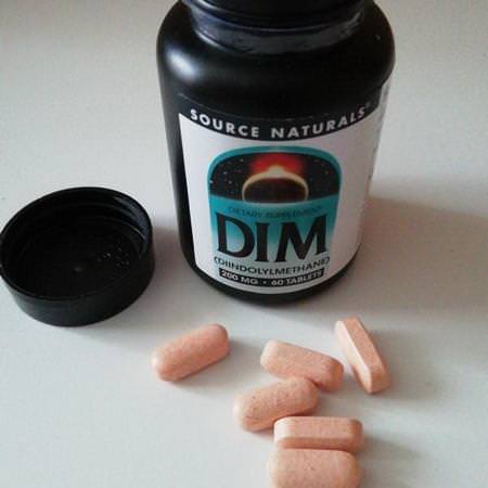 Source Naturals DIM - DIM, 婦女健康, 補品