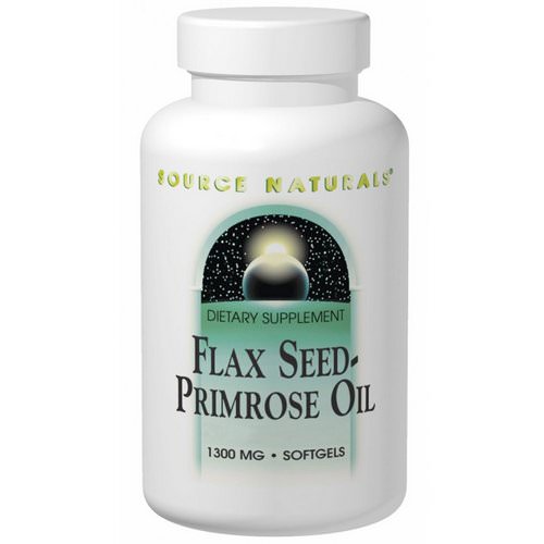 Source Naturals, Flax Seed-Primrose Oil, 1,300 mg, 180 Softgels Review
