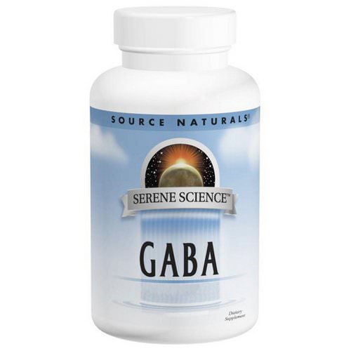 Source Naturals, GABA, 750 mg, 180 Tablets Review