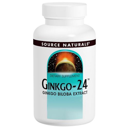 Source Naturals, Ginkgo-24, 40 mg, 120 Tablets Review