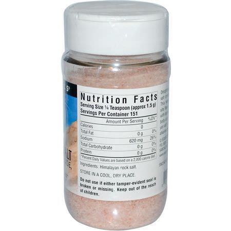 喜馬拉雅粉紅鹽: Source Naturals, Himalayan Rock Salt, 8 oz (227 g)