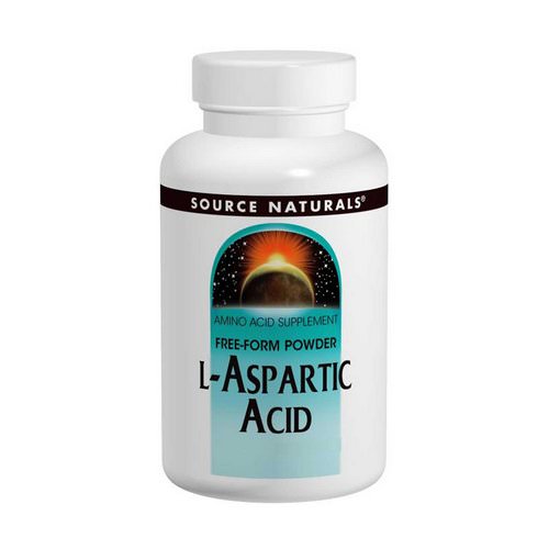 Source Naturals, L-Aspartic Acid, Free-Form Powder, 3.53 oz (100 g) Review