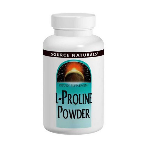Source Naturals, L-Proline Powder, 4 oz (113.4 g) Review
