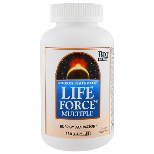 Source Naturals, Life Force Multiple, 180 Capsules Review