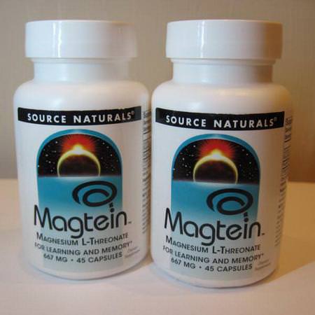 Source Naturals Magnesium Formulas - 鎂, 礦物質, 補品