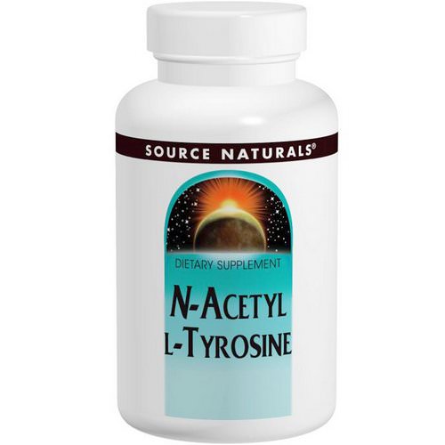Source Naturals, N-Acetyl L-Tyrosine, 300 mg, 120 Tablets Review