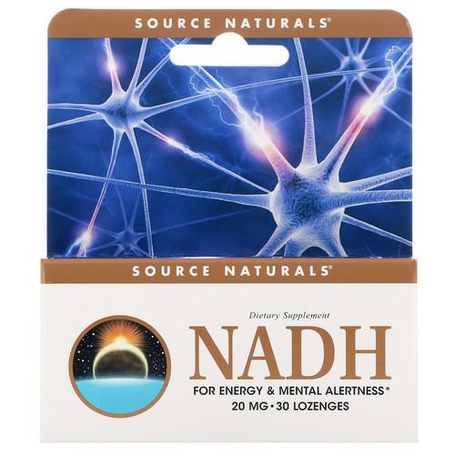 Source Naturals, NADH, 20 mg, 30 Sublingual Tablets Review
