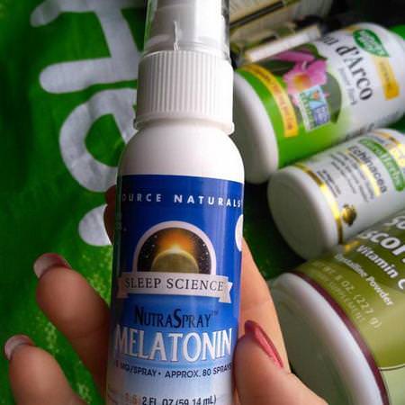 Source Naturals Melatonin - 褪黑激素, 睡眠, 補品