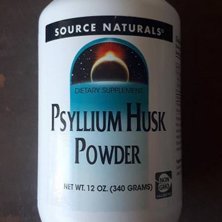 Source Naturals Psyllium Husk - 車前子殼, 纖維, 消化, 補品