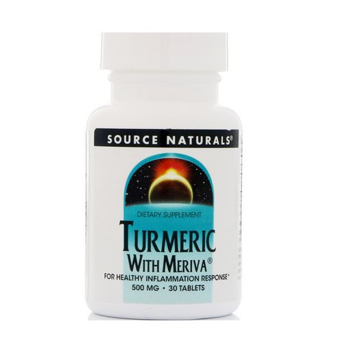 Source Naturals, Turmeric with Meriva, 500 mg, 30 Tablets Review