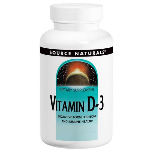Source Naturals, Vitamin D-3, 2,000 IU, 200 Softgels Review